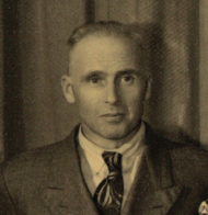 Jan Jacob van Zoelen. Foto genomen op 8 augustus 1950. Foto uit het familiearchief van cornelis *1931