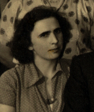 Johanna Edelschaap. Foto genomen op 8 augustus 1950. Foto uit het familiearchief van cornelis *1931