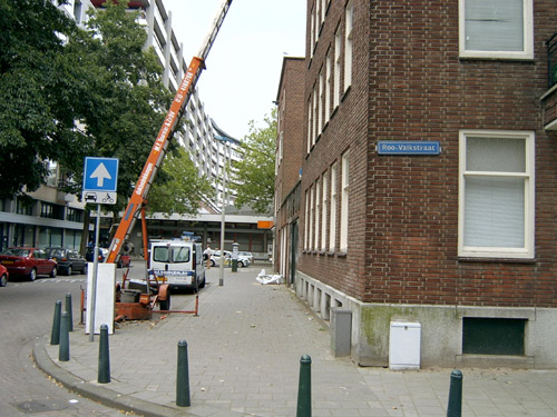Roo-Valkstraat te Rotterdam foto: Jan de Leeuw van Weenen 2004