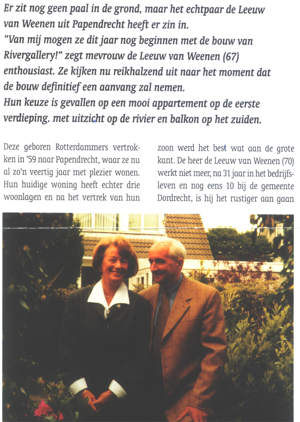 Het stukje uit het woonmagazine.