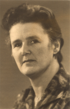 Geertruida Cornelia Maria Kruishaar. Foto uit het familiearchief van Cornelis *1931.