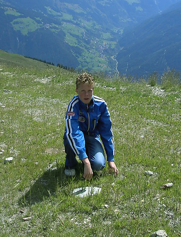 Mark 1993. Foto van hem gekregen in 2008.